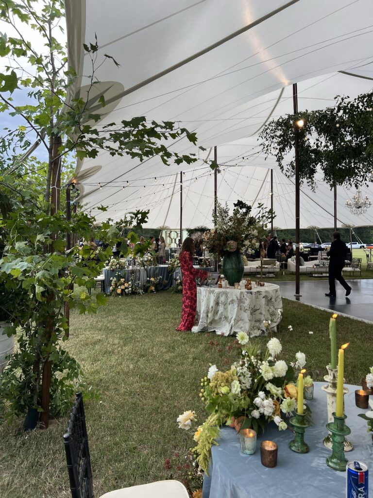 garden party wedding